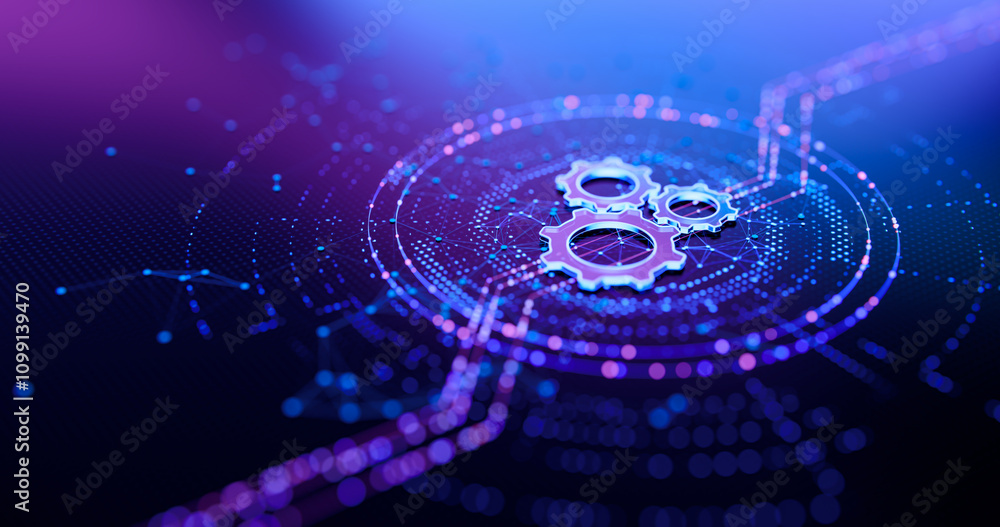 Poster automation and optimization of business processes with gears