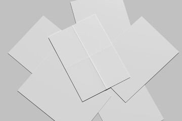A4 Flyer Blank Mockup