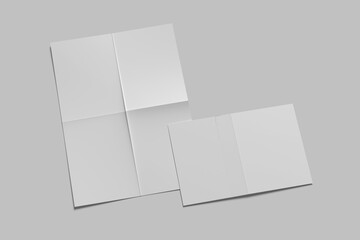 A4 Flyer Blank Mockup