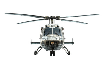 Fototapeta premium Helicopter air transport military operations aerial view urban environment precision engineering