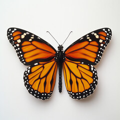 Fototapeta premium Close-up of a danaus plexippus (monarch butterfly)