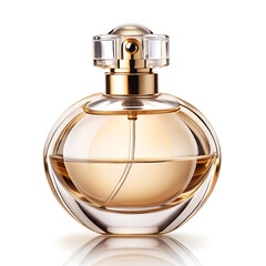 perfume bottle isolated on white
