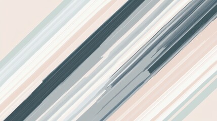 Fototapeta premium Abstract Striped Background in Soft Pastel Colors
