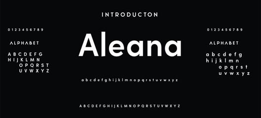 Sans serif font with vintage style typography. Alphabet vector font with Uppercase, lowercase, and number. Regular Bold font with uppercase dan lowercase variation.