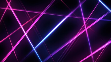 Vibrant Abstract Light Rays on Dark Background