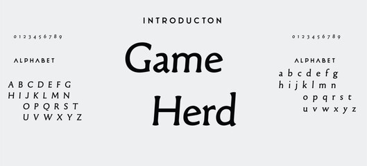 Minimal luxury font alphabet logo. Typography beauty fashion elegant minimalist serif italic fonts decorative wedding vintage retro logos. vector illustration