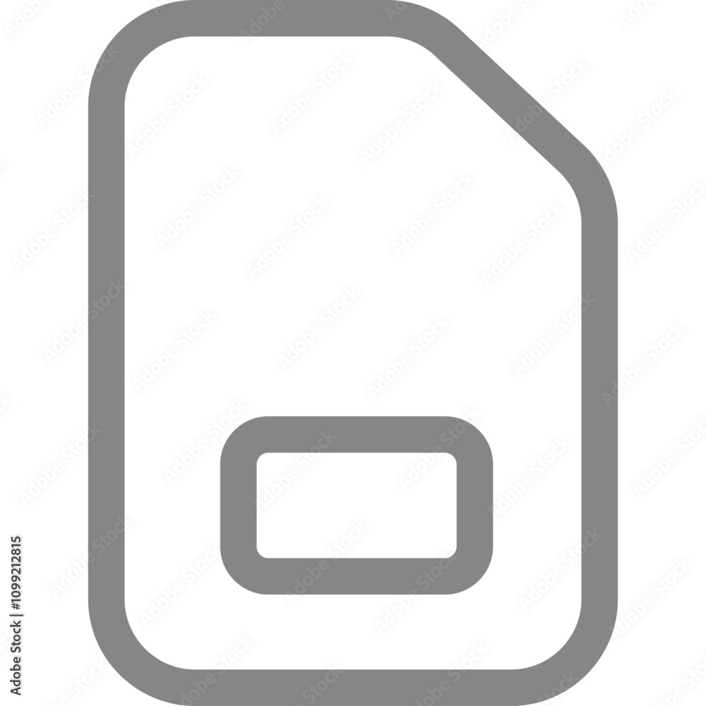 Poster understanding the functionality and design of a sim card used in mobile devices