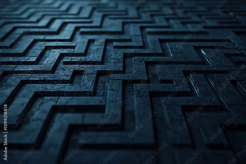 Poster an abstract close-up of a patterned surface with intricate lines and textures, perfect for modern de