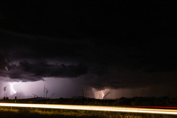 Storm over the Desert