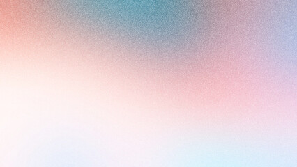 Gradient With Grainy Noise Texture. Abstract Turquoise Mesh and Dynamic Flow Background