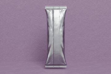 Blank Promotional Candy Single Pack For mockup and Branding, 3d render illustration V3