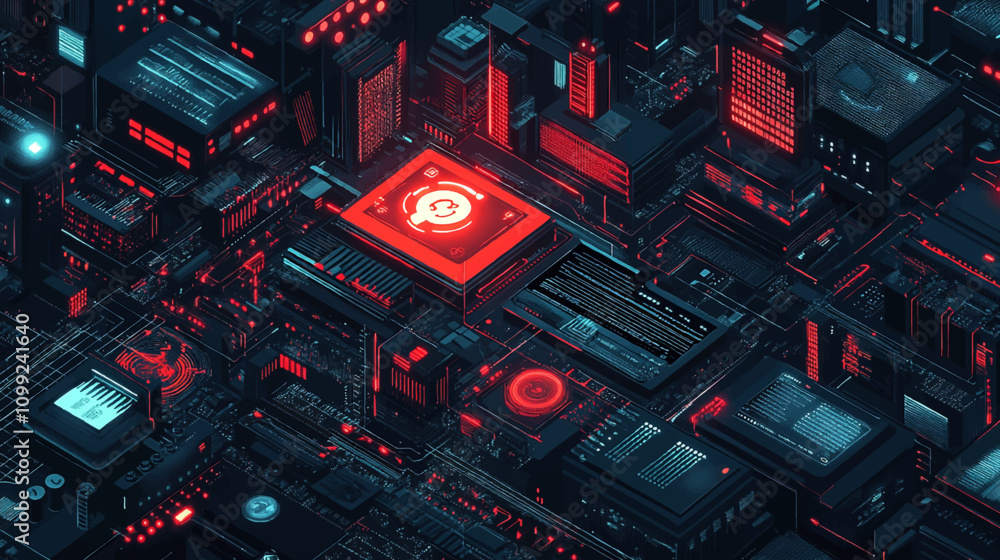 Poster concept the motherboard in the picture is brain technology ram gaming. this motherboard has chipset 