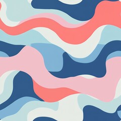 Abstract art featuring flowing pastel colors.