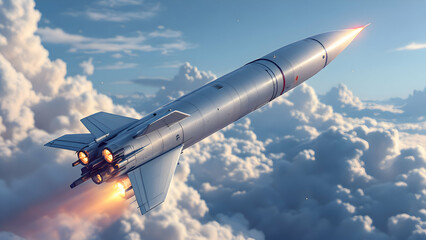 Concept satellite Missile Rocket Shuttle