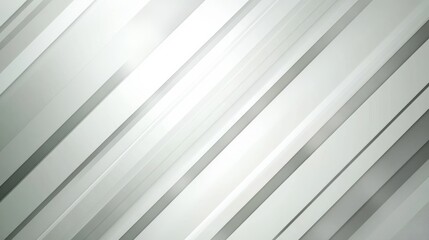 Obraz premium Light Gray and White Diagonal Stripes Background
