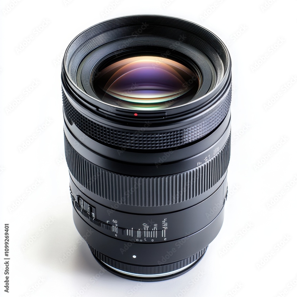 Poster a camera lens designed for capturing high-quality images with precision and clarity.