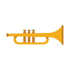 Circus Vector Illustration - Trumpet