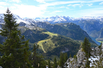 Obraz premium Jenner, Wanderweg, Ausblick