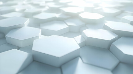 Obraz premium Abstract 3D Hexagon Background Image
