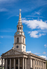 Obraz premium St Martin-in-the-Fields, Anglican church in London, UK