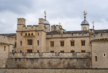 His Majesty's Royal Palace and Fortress of the Tower of London, or The Tower of London, historic castle on the north bank of the River Thames in central London, England