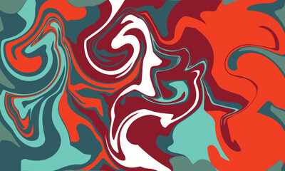 Vibes - Abstract Geometric Vector Seamless Pattern Retro with Texture