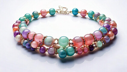 Obraz premium green and blue beads
