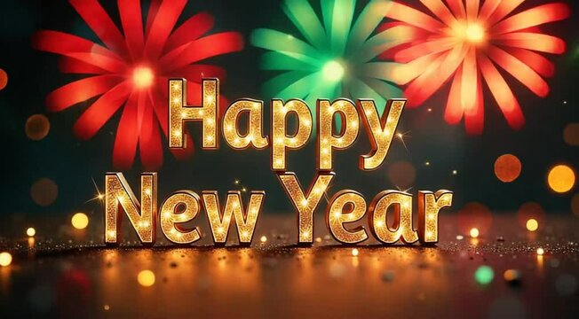 New Year, New Beginnings  Animated Wishes for 2025