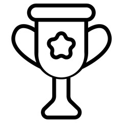 Champion Line Icon