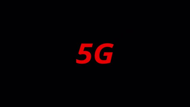 
5G network animation on transparent background, Modern 5G Network Upgrade Concept Animation, Update the network system, 5G internet icon.