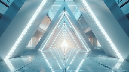 Obraz premium Abstract 3D geometric colorful background.Triangle Background. Modern Wallpaper.