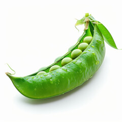 pea isolated on white background