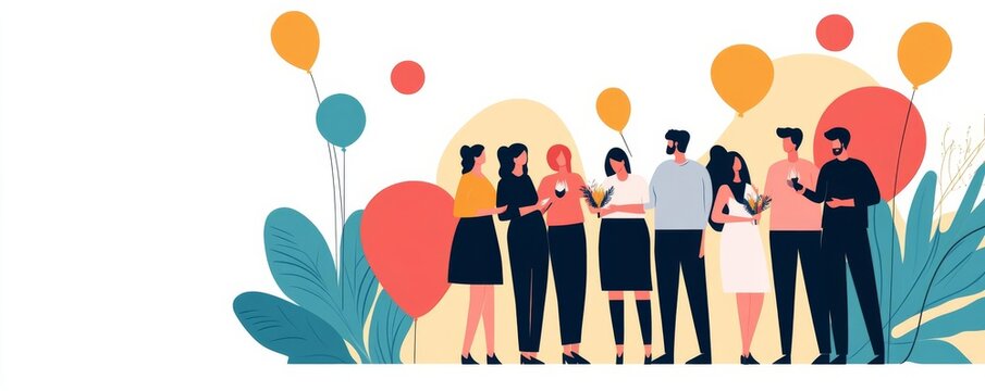 Online event management platform with RSVP tracking, theme customization, and vendor integration, event UX design, party planning ease