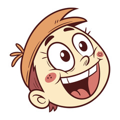 Fototapeta premium Colorful cartoon eyes expression set