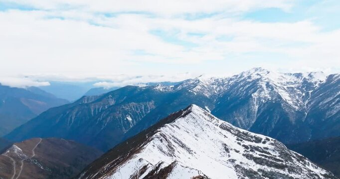 view from the top of the mountain