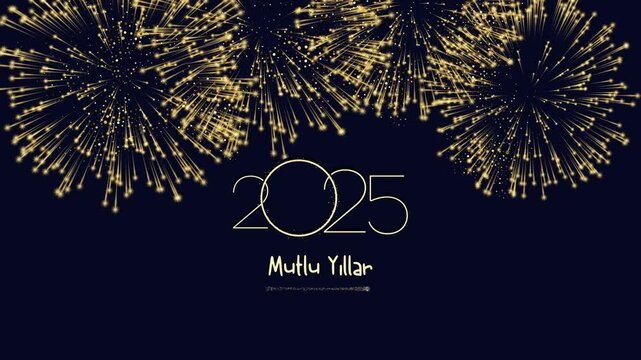 2025 mutlu yıllar Translate: Happy New Year 2025
