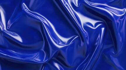 Obraz premium glossy royal blue texture, seamless background, smooth surface, high detail, rich color, minimalistic, shiny finish