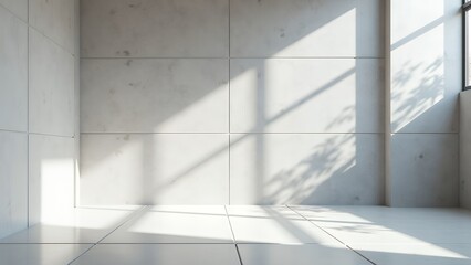 Obraz premium 現代的なデザイン、すっきりとしたライン、柔らかな光の背景