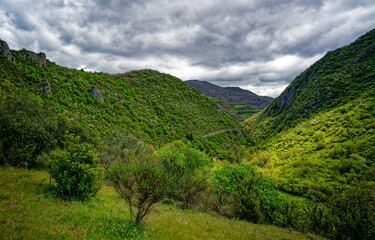 Obraz premium Mountain green landscape