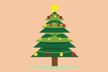 Merry Christmas vector illustration design