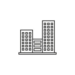 Modern Building Icon Design