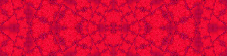 Obraz premium seamless pattern banner. Abstract symmetrical pattern. Abstract texture