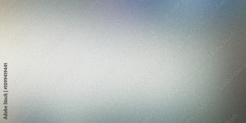 Poster gradient backdrop with subtle grainy texture fading from grey to blue, offering plenty of space for 