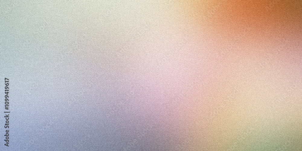 Aufkleber smoothly transitioning grey to orange grainy gradient creating an abstract backdrop perfect for dive