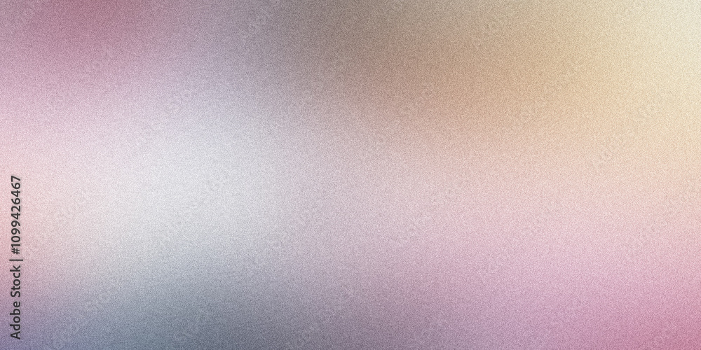 Poster subtle grainy gradient forming an abstract background with soft pink and gray tones, ideal for vario