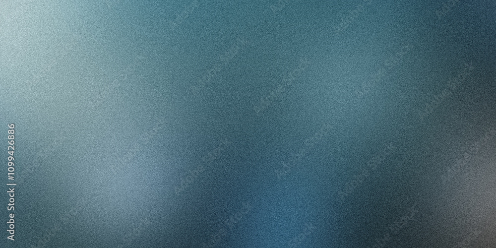 Aufkleber create a textured metallic background with a smooth grainy gradient in teal and blue tones, perfect 