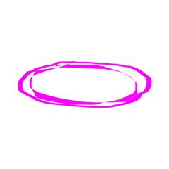 Circle Doodle hand drawn vector