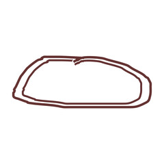 Circle Doodle hand drawn vector