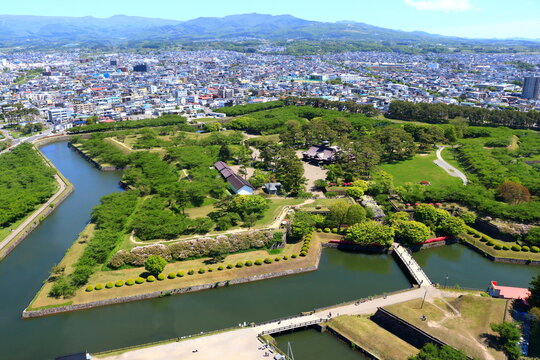 Japan, Hokkaido, Hakodate, Goryokaku