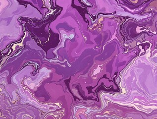 Obraz premium Rich purple paint with a unique marble pattern featuring organic shapes and colors, bold design elements, modern art